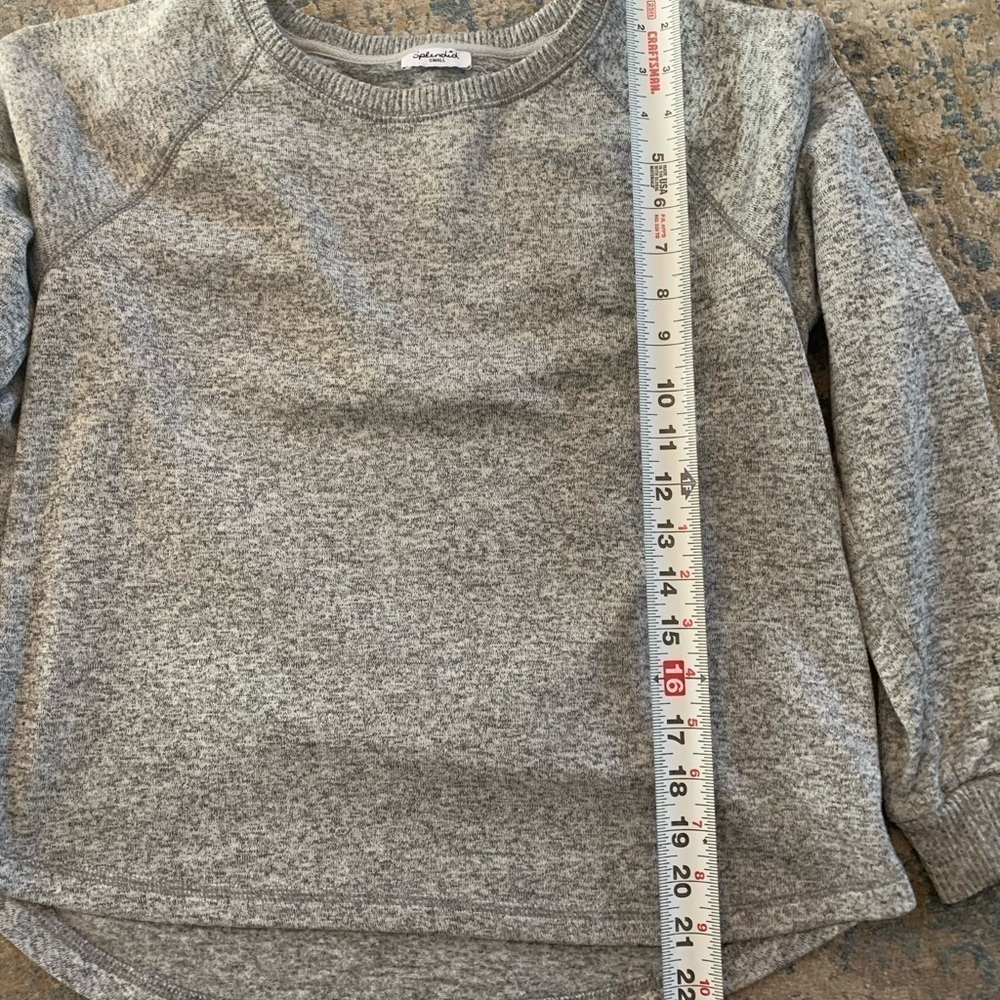 Splendid gray super soft pullover - Picture 8 of 9